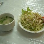 モティマハル - スープ＆サラダ