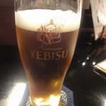 さかな料理 魚甚 - エビス　生　￥600