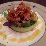 パスタマーケットM - パスタセットのサラダ。
                                セットサラダとは思えない美しい盛り付けで手間がかかってます^ ^