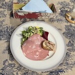 ブラッスリー ジョーゾー - 前菜　モルタデッラハムと豚肉のリエット