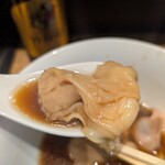 らぁ麺や 嶋 - バラ肉も美味しい。