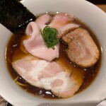 らぁ麺や 嶋 - 麺がまったく見えません。