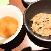 麻布 とさか - 【お通し】と【箸休め】