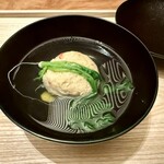 虎白 - 蟹真薯のお椀