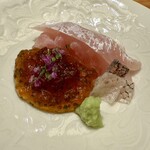 虎白 - 白甘鯛 キャビア イクラ