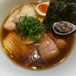 入鹿TOKYO - 特製ポルチーニ醤油らぁ麺(2,200円)