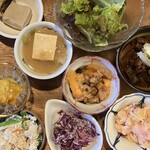 居酒屋もくもく - 前菜盛合せ（9種）