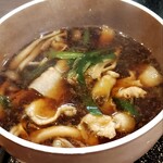 うどん白石 - 肉汁