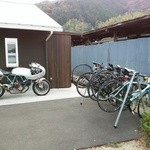 みんなのコーヒー - 自転車がいっぱい。