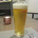 まずは生ビール