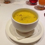 西堤牛排 - スープ。