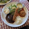 町の洋食屋さんときら - “B”ランチ（直径30㎝位あるプレート）