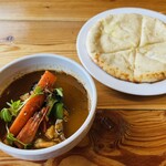 earth - シーフードスープカレー¥1,390❗️