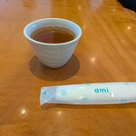 増田屋 - 蕎麦茶とおしぼり