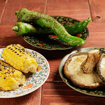 焼鳥と小皿 宵 yoi - 焼き野菜3品