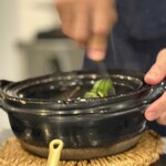 鉄板料理 らくだ - 土鍋ご飯