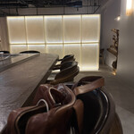 鉄板料理 らくだ - カウンター