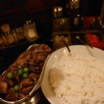 グリルエフ - ハヤシライス  ご飯は少なめ