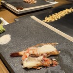 神戸牛ステーキ 村かみ - 車海老