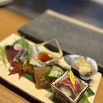 神戸牛ステーキ 村かみ - 前菜4種