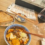 煮込みとパン はにかみや - 