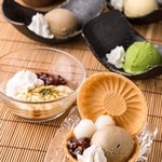 個室居酒屋 茶の庭 - 女性にも大人気☆ 創作和スイーツに舌鼓をうつ…