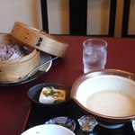 ひと粒 - 五穀米とろろ定食ミニうどん付き