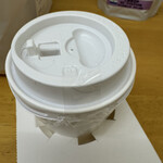 自家焙煎珈琲ツキアカリ - 黒糖カフェオレ　しっかりテープで止めてあります