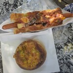 ブーランジェリー セイジアサクラ - 具沢山の野菜ロングウインナーとマヨコーン