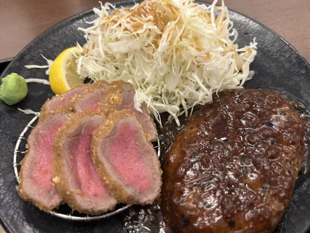 福島市の牛かつ「牛若丸」‑ 本格牛カツととんかつが楽しめる店