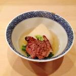 樋口 - 2014年１1月：聖護院大根と鴨の炊き合わせ