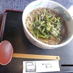 Onihauchi - 山菜そば　730円