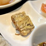 そば玄 - 固めにキュッと巻かれた玉子焼きも寿司屋クオリティ、つまみになる逸品です♪