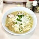 大木 - 鶏白湯（塩）　わんたん