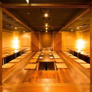 最大50名様の宴会可能！広々とした空間でゆったり楽しめます◎