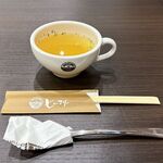 ヒッコリー - ドリンク写真:セットのスープ