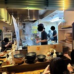 大地のうどん - 皆さんいろいろ召し上がってます