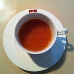 ハンバーグ ウィル - スープも美味しい！