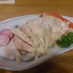 恵泉 - 桜島鶏の冷製1200円