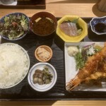 海鮮食堂 うを亀 - 本日の日替りランチ1350円