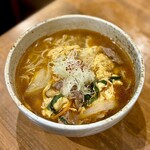 炭火焼肉ホルモンさわいし - 旨辛ユッケジャンラーメン