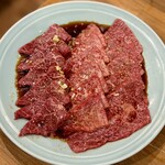 炭火焼肉ホルモンさわいし - YAZAWA BEEF イチボ・トモサンカク・シンシン