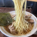 麺屋 ゆゆ多 - 蛤本気らぁめん大盛　1,400円