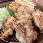 ふじや からあげ店 本店 - 定食・並（レモン塩）