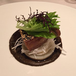 ロワゾー・パー・マツナガ - フォアグラ胡麻ソース