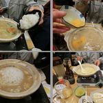 丸大ホール - 2014' 11/21 〆のおじや（半定食を貰います）