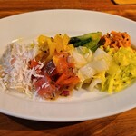 ねこちぐら - アチャール盛り合わせ