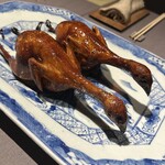 茶禅華 - 鶉の丸焼き