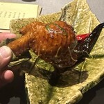 茶禅華 - 上海蟹入り手羽先