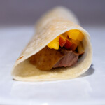 中華ダイニング 一途一心 - 2025.11 北京ダック（林檎と柿を入れたバージョン）